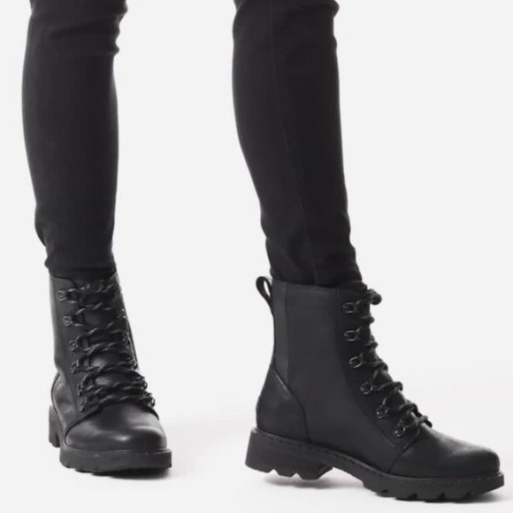 Sorel Shoes New Sorel Lennox Lace Up Combat Winter Boots Poshmark